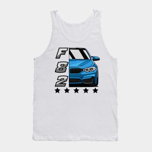 Blue M4 F82 Tank Top